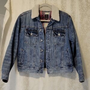 Pendleton Blue Jean Jacket with White Collar